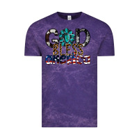 Cloud Purple god bless america Vintage Tee - SublimationCraftShop