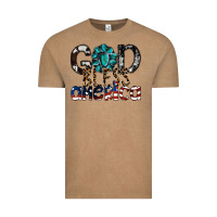 Vintage Coffee god bless america Vintage Tee - SublimationCraftShop