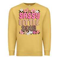 Antique Gold sassy little soul Premium Sweatshirt - MaliasSmallBusiness