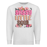 Oatmeal Heather sassy little soul Premium Sweatshirt - MaliasSmallBusiness