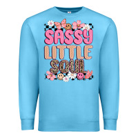 Ocean Blue sassy little soul Premium Sweatshirt - MaliasSmallBusiness