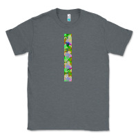 Charcoal Heather Halloween Key Fob Classic Tee - BundleAndBundleShop
