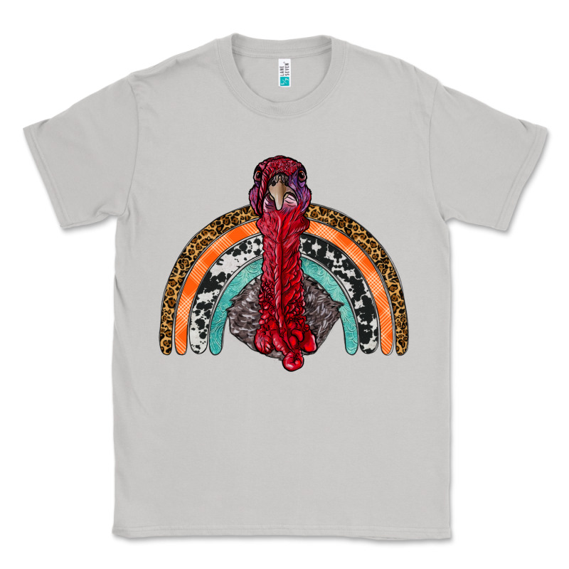 Thanksgiving Turkey Rainbow Classic Tee by RanaPortraitStore | Teevron