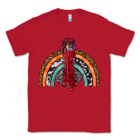 Red thanksgiving turkey rainbow Classic Tee - RanaPortraitStore