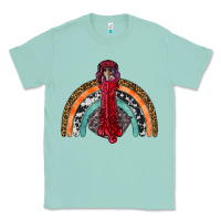 Seafoam thanksgiving turkey rainbow Classic Tee - RanaPortraitStore