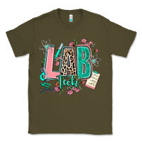 Army Green lab tech Classic Tee - AdoDesignShop