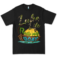 Black lake life floats my boat Premium Tee - BarkalooDesign
