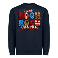 Navy Boom boom mama Heavyweight Sweatshirt - Neo Western