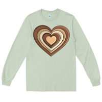 Matcha melanin heart Long Sleeve Tee - AdoDesignShop
