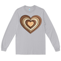 Moon Dust melanin heart Long Sleeve Tee - AdoDesignShop