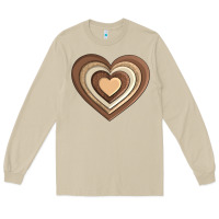 Mushroom melanin heart Long Sleeve Tee - AdoDesignShop
