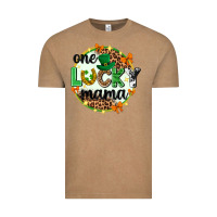 Vintage Coffee One lucky mama  St. Patricks Day Vintage Tee - Neo Western