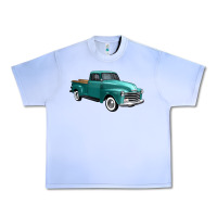 Grape Ice western truck 34 view Urban Heavy Tee - FaDigitalArtStudio