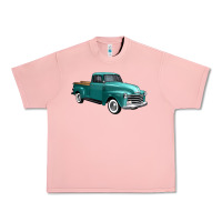 Salmon western truck 34 view Urban Heavy Tee - FaDigitalArtStudio