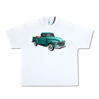 White western truck 34 view Urban Heavy Tee - FaDigitalArtStudio