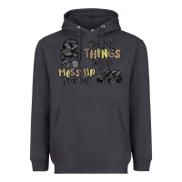 Smoke the best things in life mess up your hair Heavyweight Hoodie - MaliasSmallBusiness