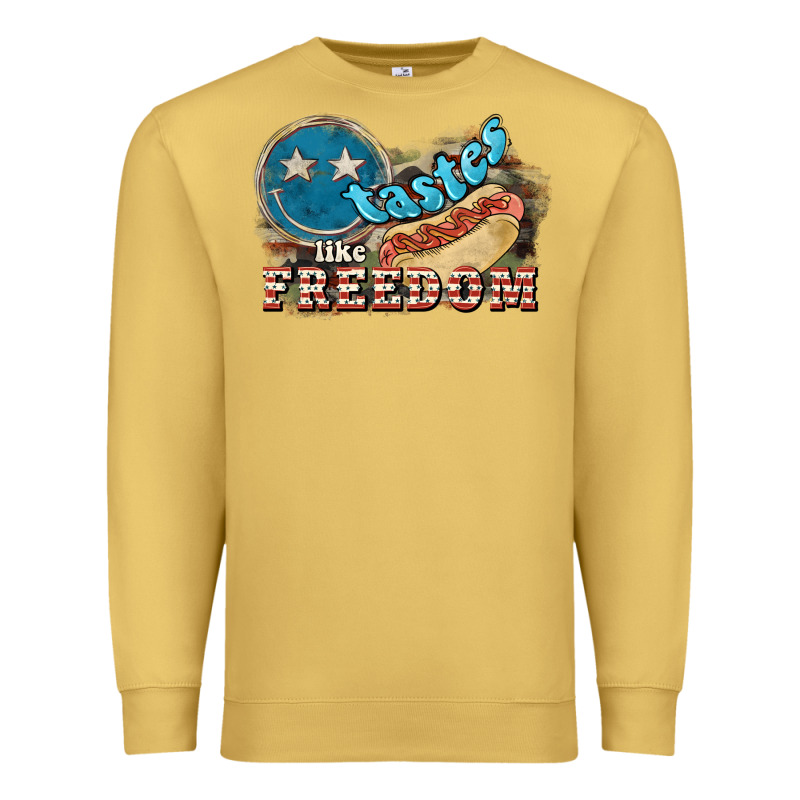 Tastes Like Freedom Premium Sweatshirt by NancyCooperArtShop | Teevron