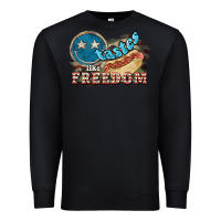 Black tastes like freedom Premium Sweatshirt - NancyCooperArtShop