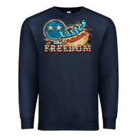 Navy tastes like freedom Premium Sweatshirt - NancyCooperArtShop