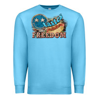 Ocean Blue tastes like freedom Premium Sweatshirt - NancyCooperArtShop
