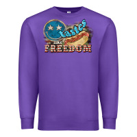 Purple tastes like freedom Premium Sweatshirt - NancyCooperArtShop