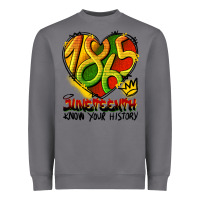 Storm juneteenth 1865 graffiti Heavyweight Sweatshirt - HRA Design Shop