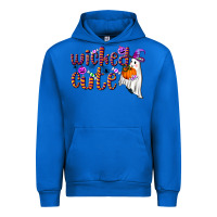 Cobalt wicked cute Urban Hoodie - NancyCooperArtShop