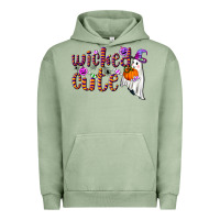 Pigment Oil Green wicked cute Urban Hoodie - NancyCooperArtShop