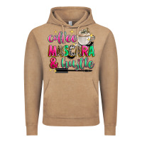 Vintage Coffee coffee mascara and hustle Vintage Hoodie - Zillion Design Studio