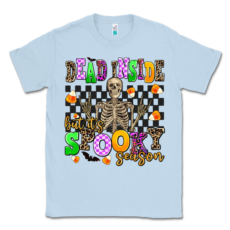 Dead Inside But Its Spooky Season Classic Tee by AdoDesignShop | Teevron