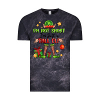 Cloud Black im not  im just a tall elf Vintage Tee - FaDigitalArtStudio