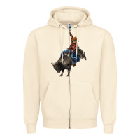 Sandshell western rodeo bullfighter Zipper Hoodie - BarkalooDesign