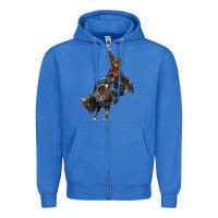 True Royal western rodeo bullfighter Zipper Hoodie - BarkalooDesign