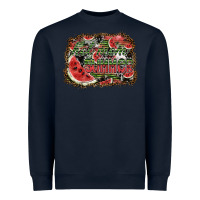 Navy hot mom summer Heavyweight Sweatshirt - SublimationCraftShop