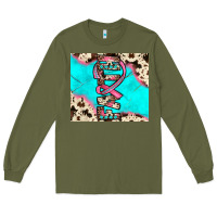 Army Green faith Long Sleeve Tee - JahusDesignShop