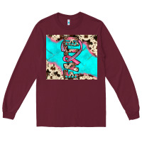 Burgundy faith Long Sleeve Tee - JahusDesignShop
