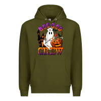 Army Green Boo Boo Crew Nurse Premium Hoodie - LillyAllenDesigns