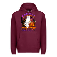 Burgundy Boo Boo Crew Nurse Premium Hoodie - LillyAllenDesigns