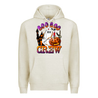 Oatmeal Heather Boo Boo Crew Nurse Premium Hoodie - LillyAllenDesigns