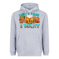 Heather Grey western beer thats what i want Heavyweight Hoodie - NancyCooperArtShop