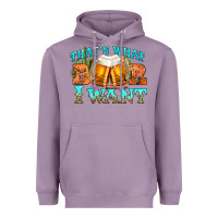 Lavender western beer thats what i want Heavyweight Hoodie - NancyCooperArtShop