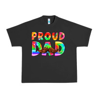 Pigment Black proud dad Urban Heavy Tee - HRA Design Shop