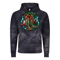 Cloud Black Christmas Cowboy Boots Vintage Hoodie - RanaPortraitStore