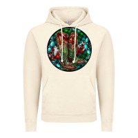 Vintage Artic Christmas Cowboy Boots Vintage Hoodie - RanaPortraitStore