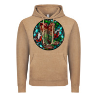 Vintage Coffee Christmas Cowboy Boots Vintage Hoodie - RanaPortraitStore