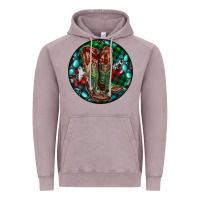 Vintage Zinc Christmas Cowboy Boots Vintage Hoodie - RanaPortraitStore