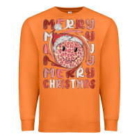Carrot merry christmas smiling face Premium Sweatshirt - MaliasSmallBusiness
