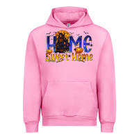 Fuchsia Pink Home Sweet Home Urban Hoodie - texasbilliewilder