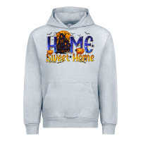 Heather Grey Home Sweet Home Urban Hoodie - texasbilliewilder