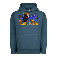 Pigment Midnight Navy Home Sweet Home Urban Hoodie - texasbilliewilder